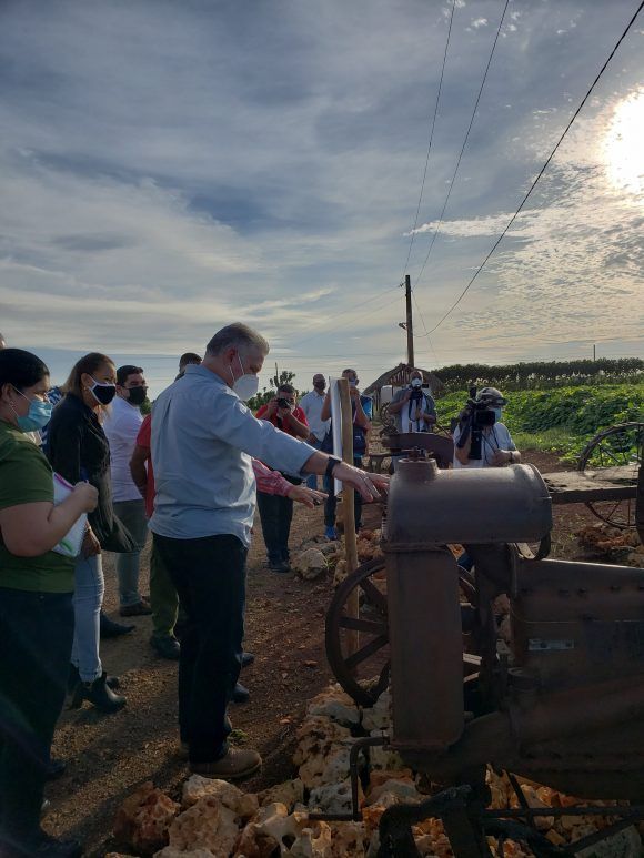 Díaz–Canel sobre la agricultura: Lo importante es que las buenas experiencias se multipliquen