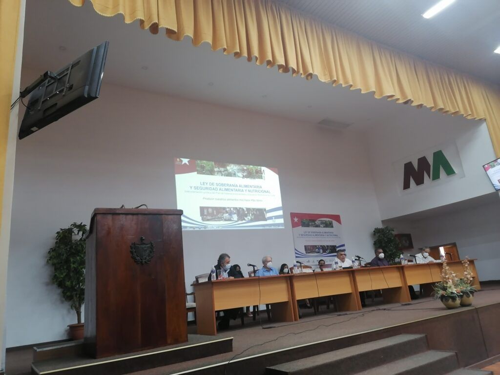 Presentan el Anteproyecto De Ley SSAN ante la Unión Europea