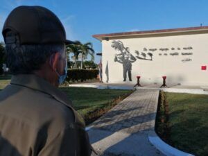 homenaje fidel defensa civil 2 580x435 1 Inauguración de obra artística dedicada a Fidel Castro como parte de las actividades por el aniversario 60 de la Defensa Civil. Foto: Andy Jorge Blanco/Cubadebate