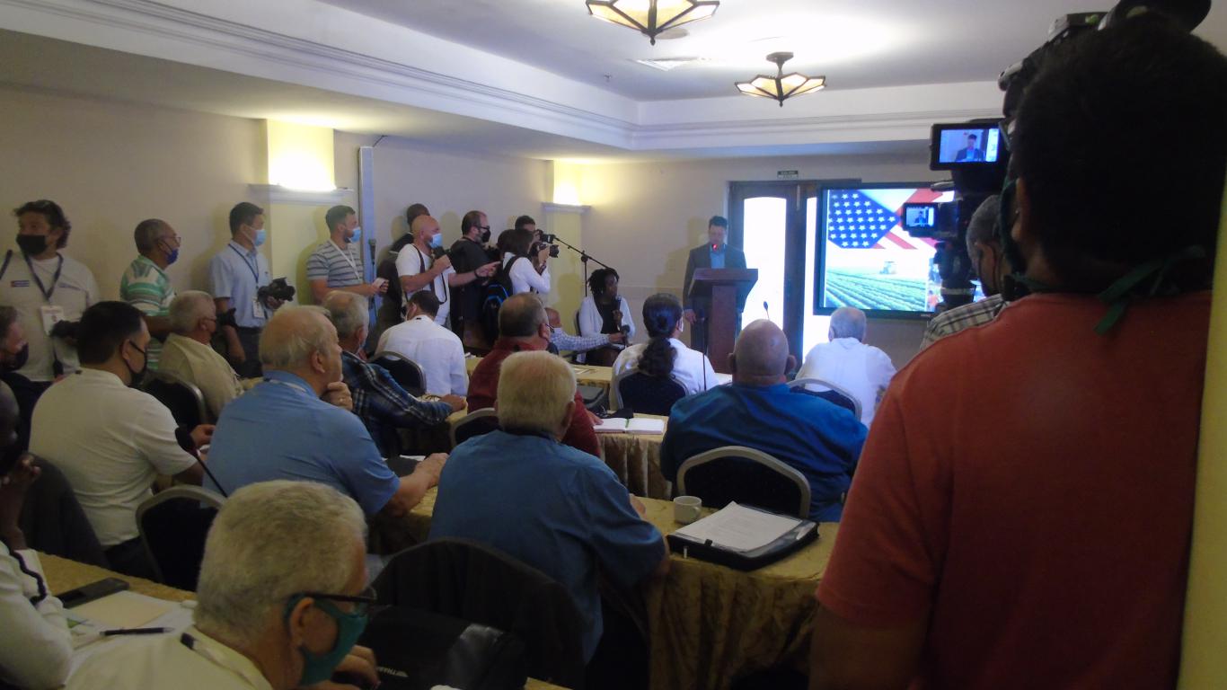 III Conferencia Agrícola Cuba-EE.UU., Hotel Valentín, inauguración, negocios, oportunidades, intercambio, desarrollo, agricultura