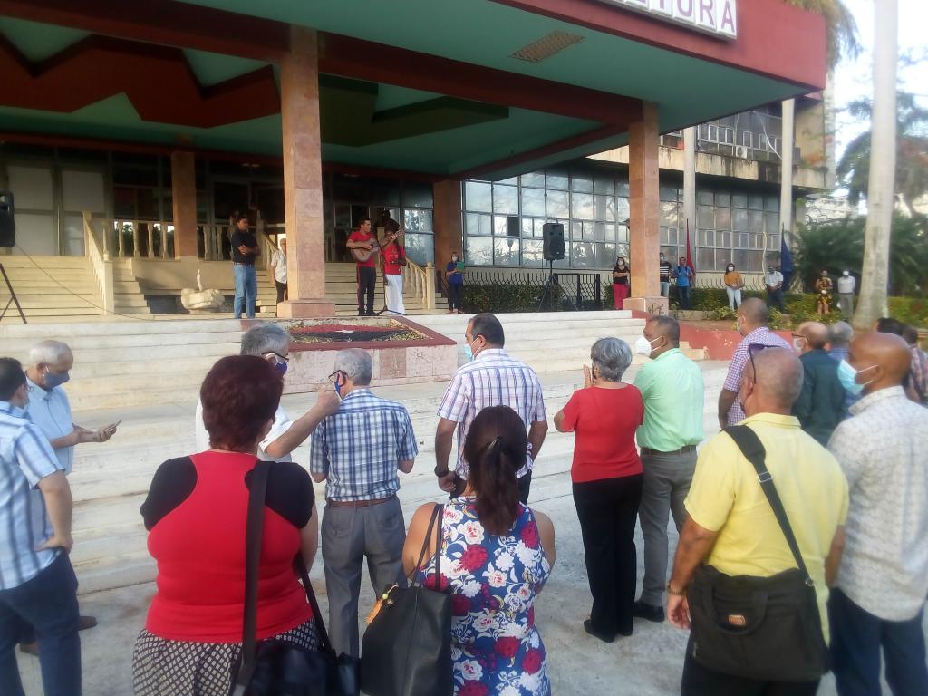 Celebra Ministerio de la Agricultura matutino especial por el 61 Aniversario de la Victoria de Playa Girón y lanza convocatoria al 1ro de Mayo