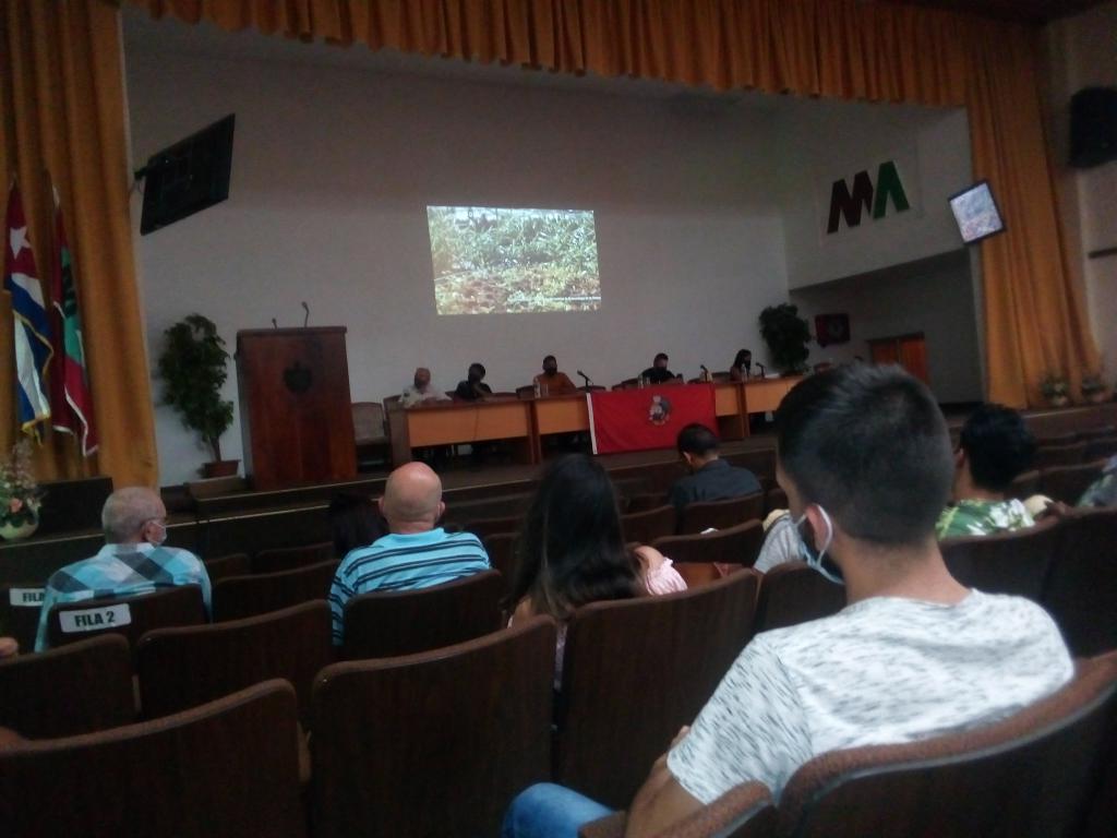 Jóvenes del MINAG ratifican compromiso con la Revolución