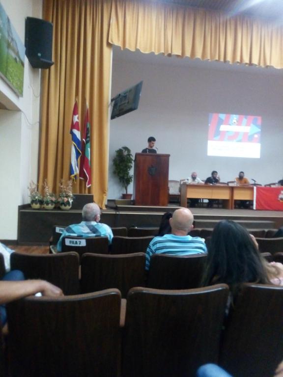 Jóvenes del MINAG ratifican compromiso con la Revolución
