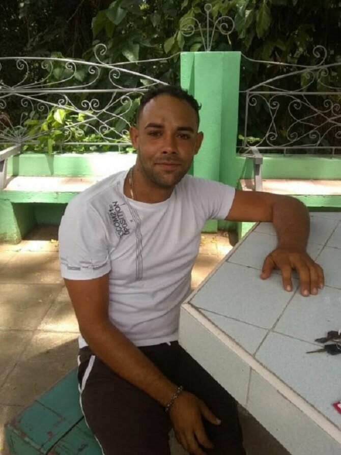 Hector Romilio Salazar joven campesino del Cobre