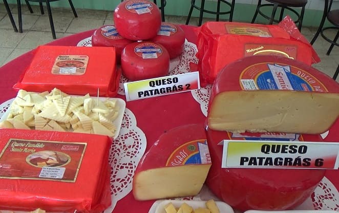 Productos de la Fabrica de Quesos de Sibanicu. Moderniza proyecto de colaboración PRODEGAN
