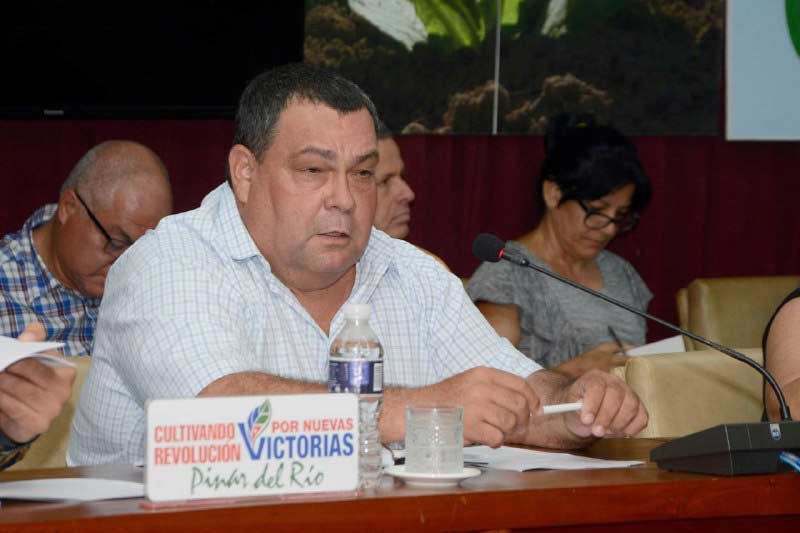 Félix Duarte Ortega, miembro del Secretariado del Comité Central del Partido Comunista de Cuba y jefe del departamento Agroalimentario