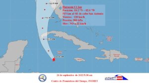 Cono de probabilidad Huracan Ian Cono de probabilidad Huracan Ian