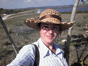 11 42 La joven Lissy Delgado López se encuentra al frente de la finca familiar Cuabalejos, en Jovellanos.