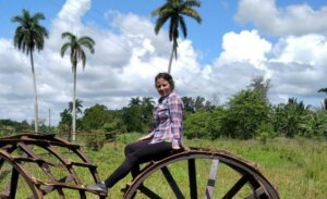 Lissy se desempeña como especialista de Innovación y Desarrollo en la Empresa Contratista General de Obras de Varadero (Arcos).