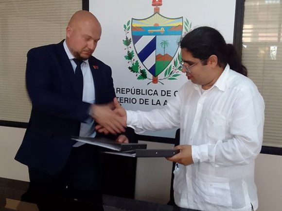 Reforzarán Bielorús y Cuba colaboración científico-técnica. Foto: ACN