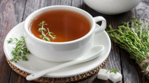 Infusión de tomillo.